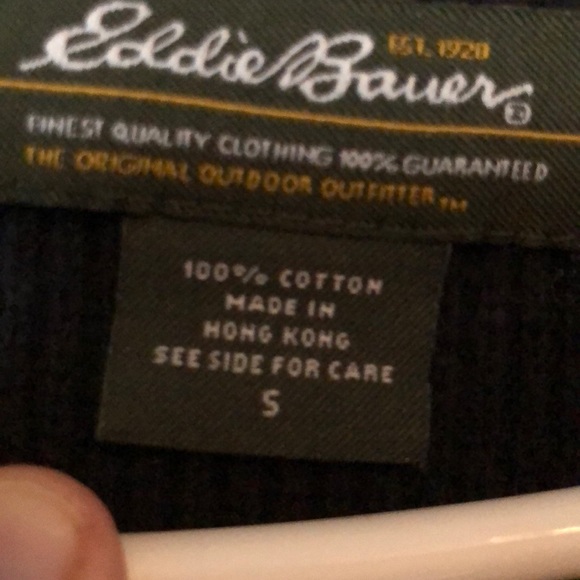 Eddie Bauer 3/4 zip sweater - Picture 2 of 3